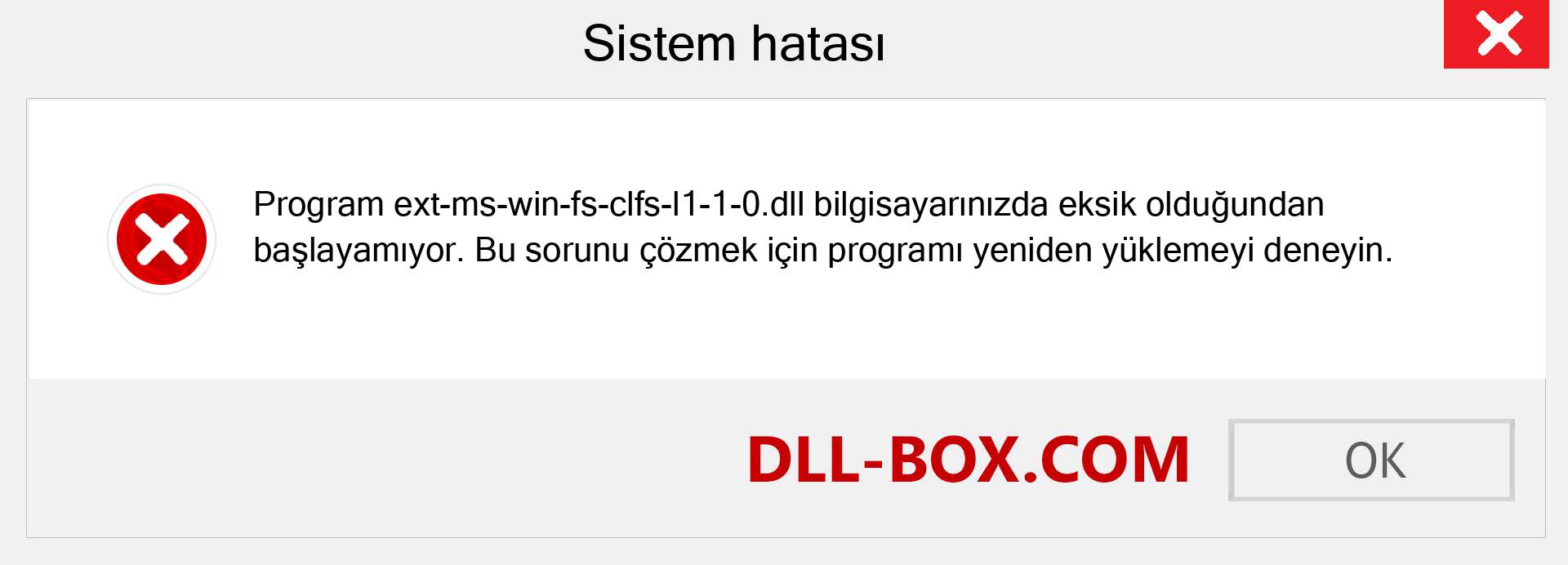 ext-ms-win-fs-clfs-l1-1-0.dll dosyası eksik mi? Windows 7, 8, 10 için İndirin - Windows'ta ext-ms-win-fs-clfs-l1-1-0 dll Eksik Hatasını Düzeltin, fotoğraflar, resimler